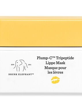 Drunk Elephant Plump-C Tripeptide Lippe Mask FULL SIZE .7 Oz. NEW IN BOX!
